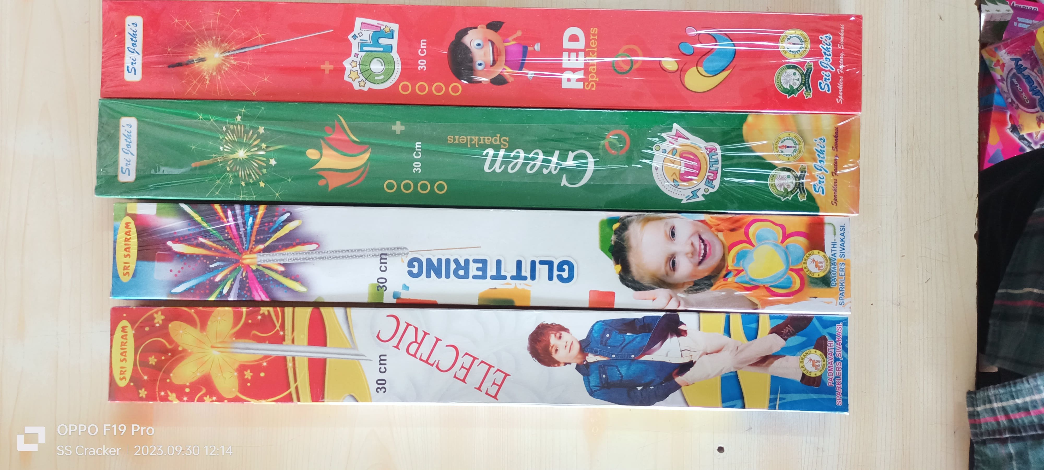 30 Cm Green Sparklers