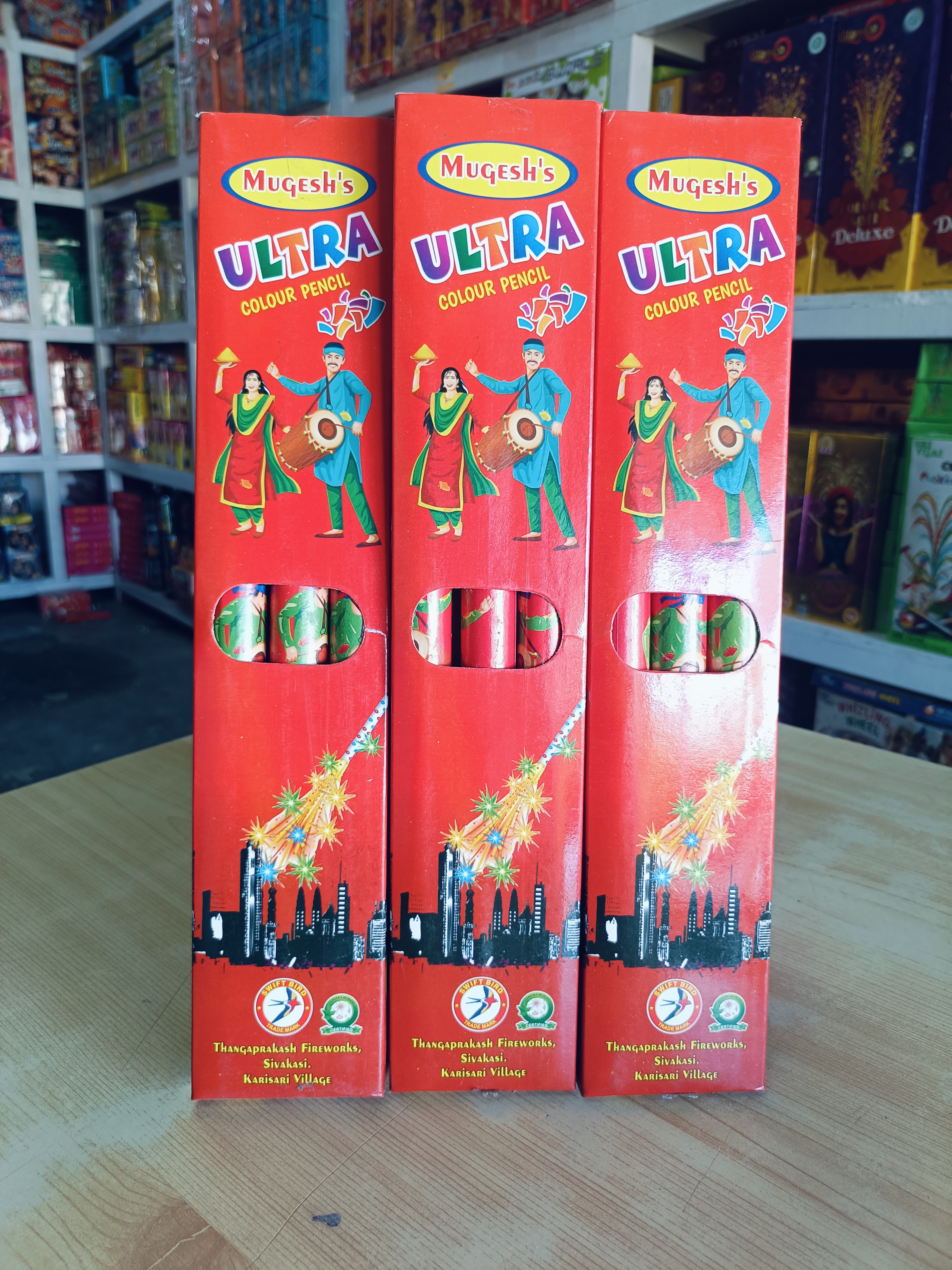 Ultra-Color Pencil (3 Pcs)